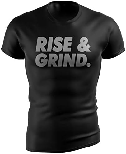 Motivated Mindset Men's Motivational Gym T-Shirt | Slim Fit, Short Sleeve Workout Tee for Bodybuilding, Training & Fitness -