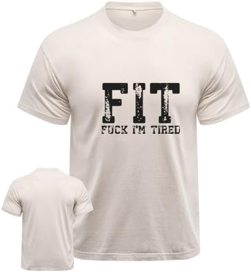 IRON PANDA-FIT Men's Washed Gym Shirt - Spooky Workout Tee, Vintage Cotton Athletic Top for Gym & Pumpkin Season - Apricot