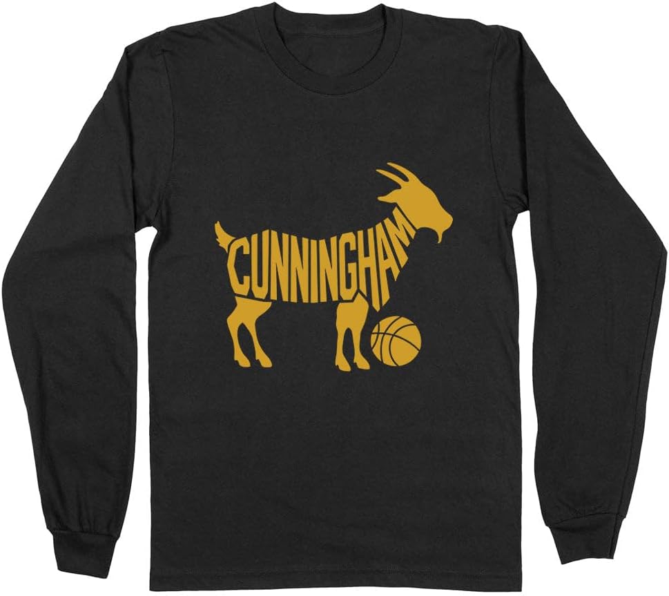 Cunningham Goat Long Sleeve Shirt Unisex - Black