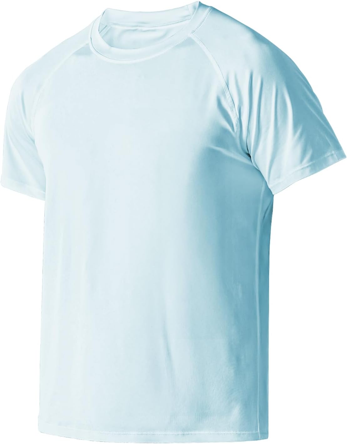 HYCOPROT Men’s Quick Dry Workout T Shirts Moisture Wicking Short Sleeve Athletic Loose Fit Tee Tops for Gym Running Casual -