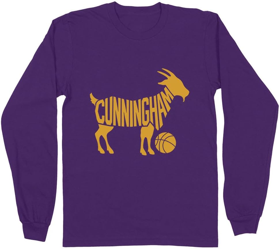 Cunningham Goat Long Sleeve Shirt Unisex - Purple