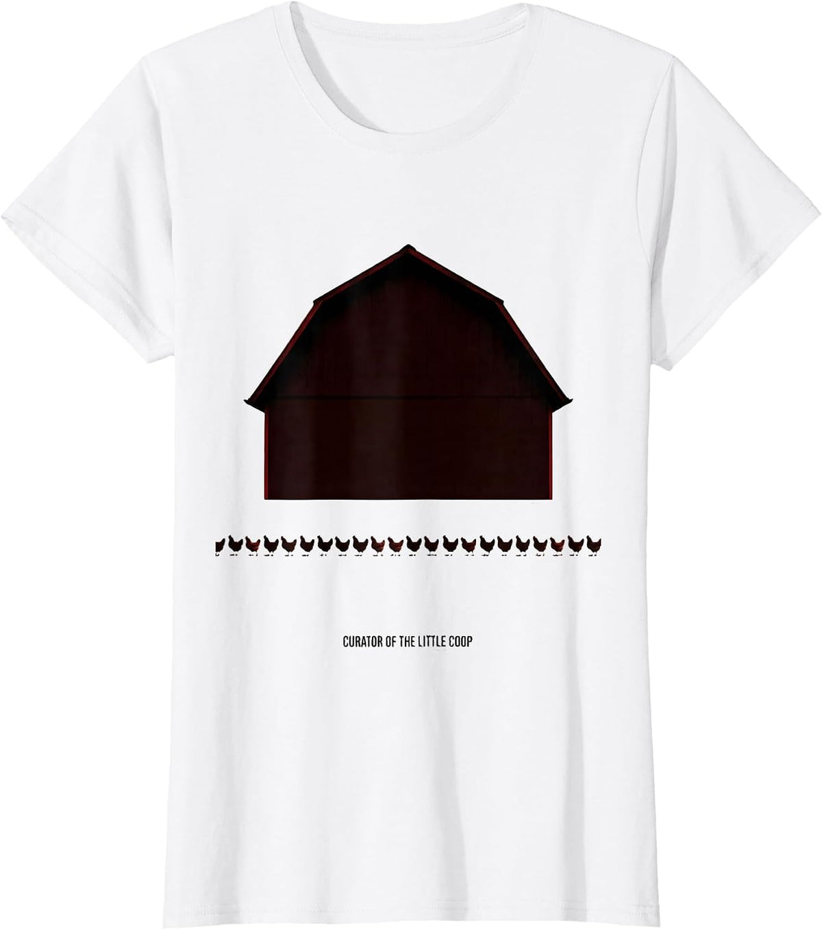 Curator Of The Little Coop Cute Teacher Chicken Preschool T-Shirt - White