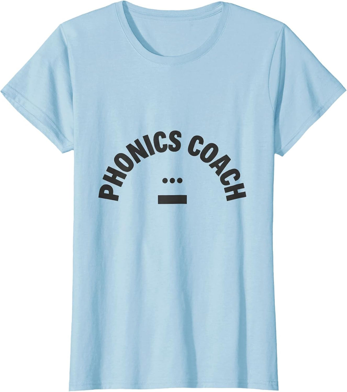 Phonics Coach Funny Literacy Teacher Science Of Reading T-Shirt - Baby Blue