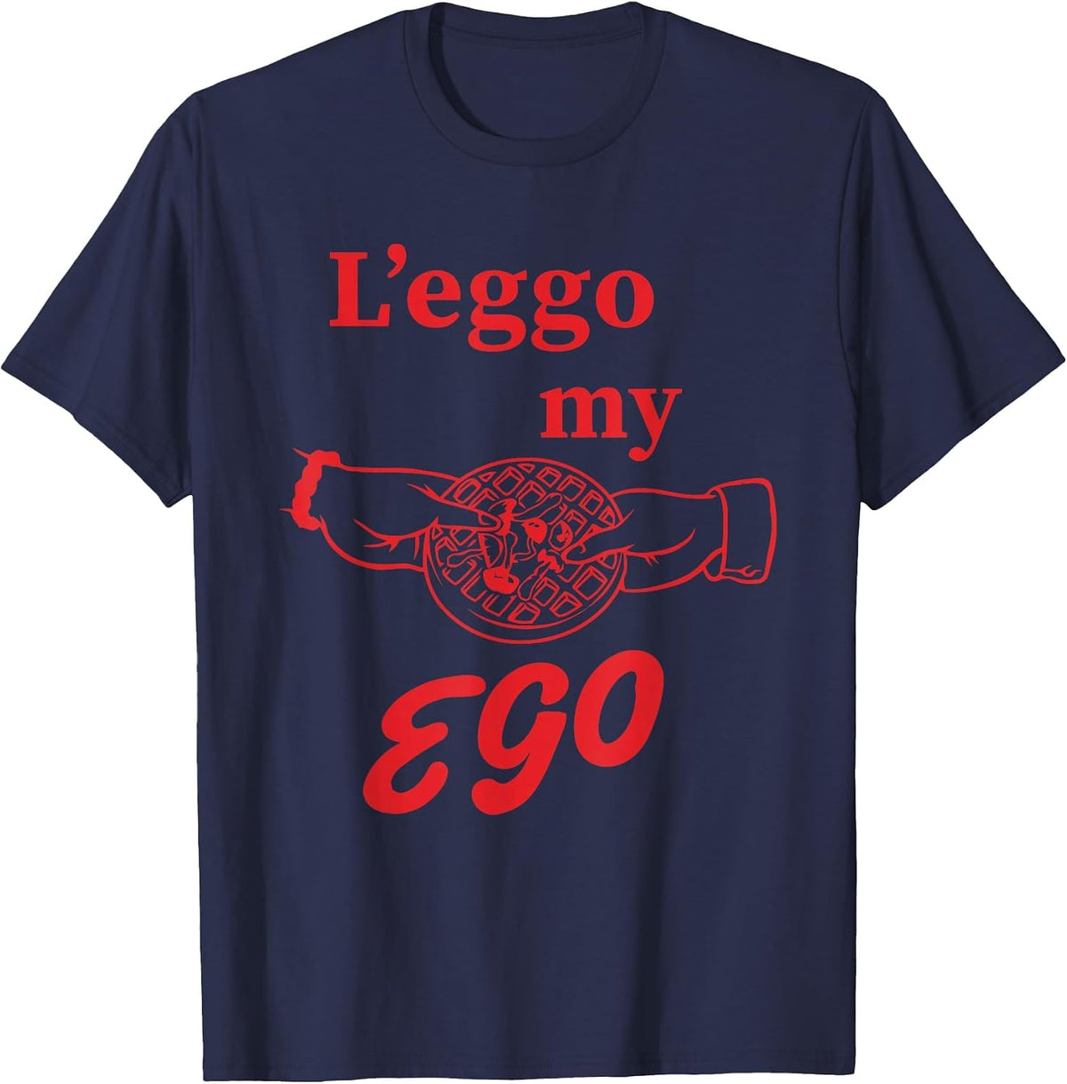 L'Eggo My Ego T-Shirt - Navy Blue