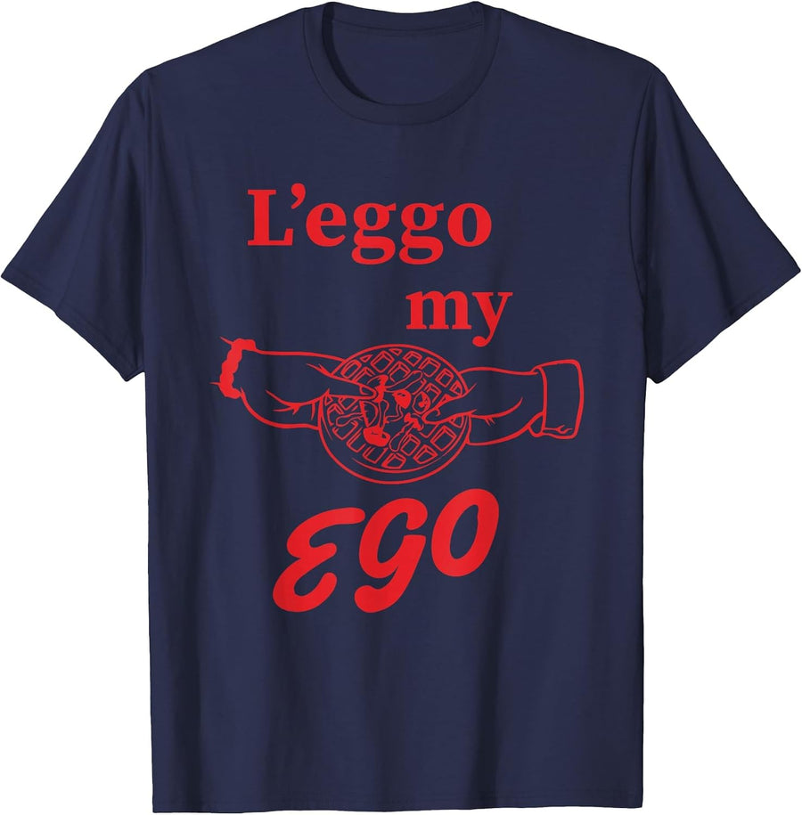L'Eggo My Ego T-Shirt - Navy Blue