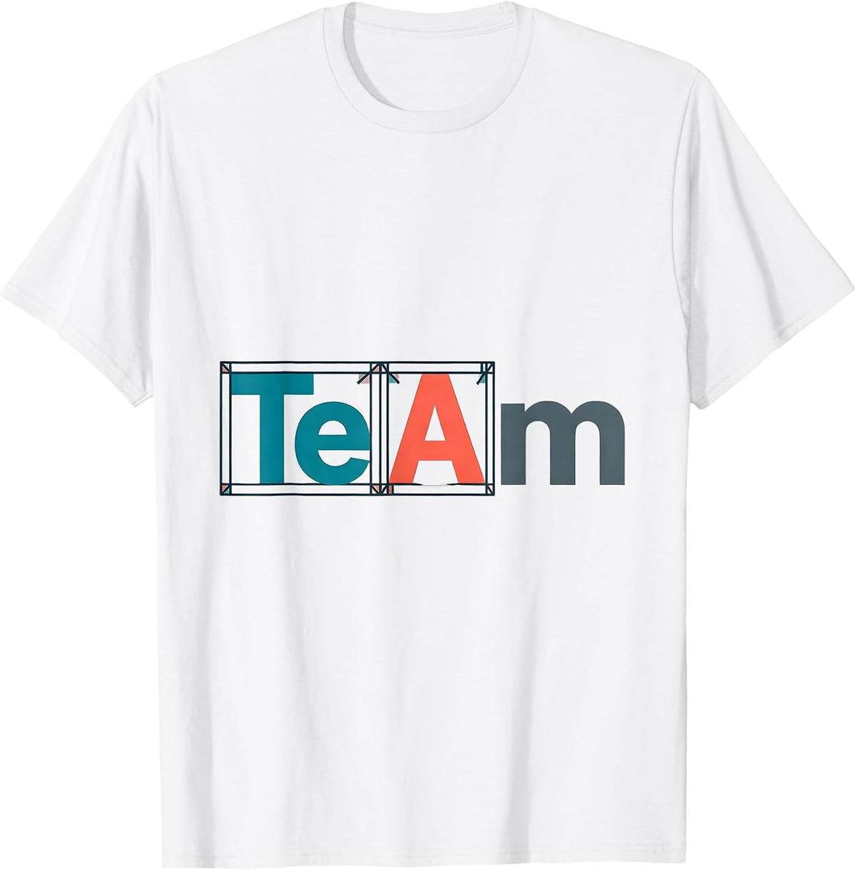 TEAm Funny Science Nerd Periodic Table Element Joke Gift T-Shirt - White