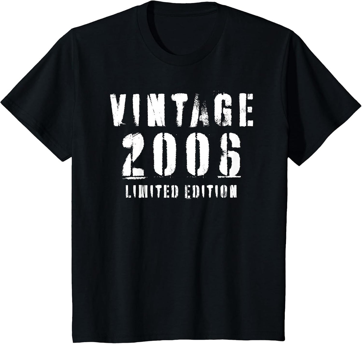 Vintage 2006 Retro Classic – Limited Edition T-Shirt - Black