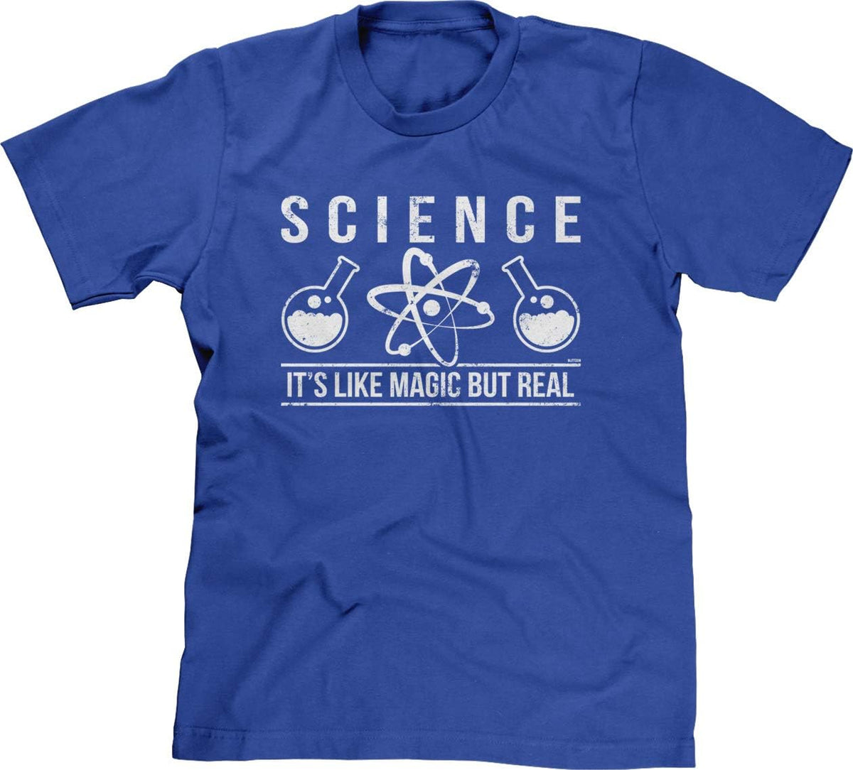 Science It's Like Magic But Real Mens T-Shirt - Royal Blue