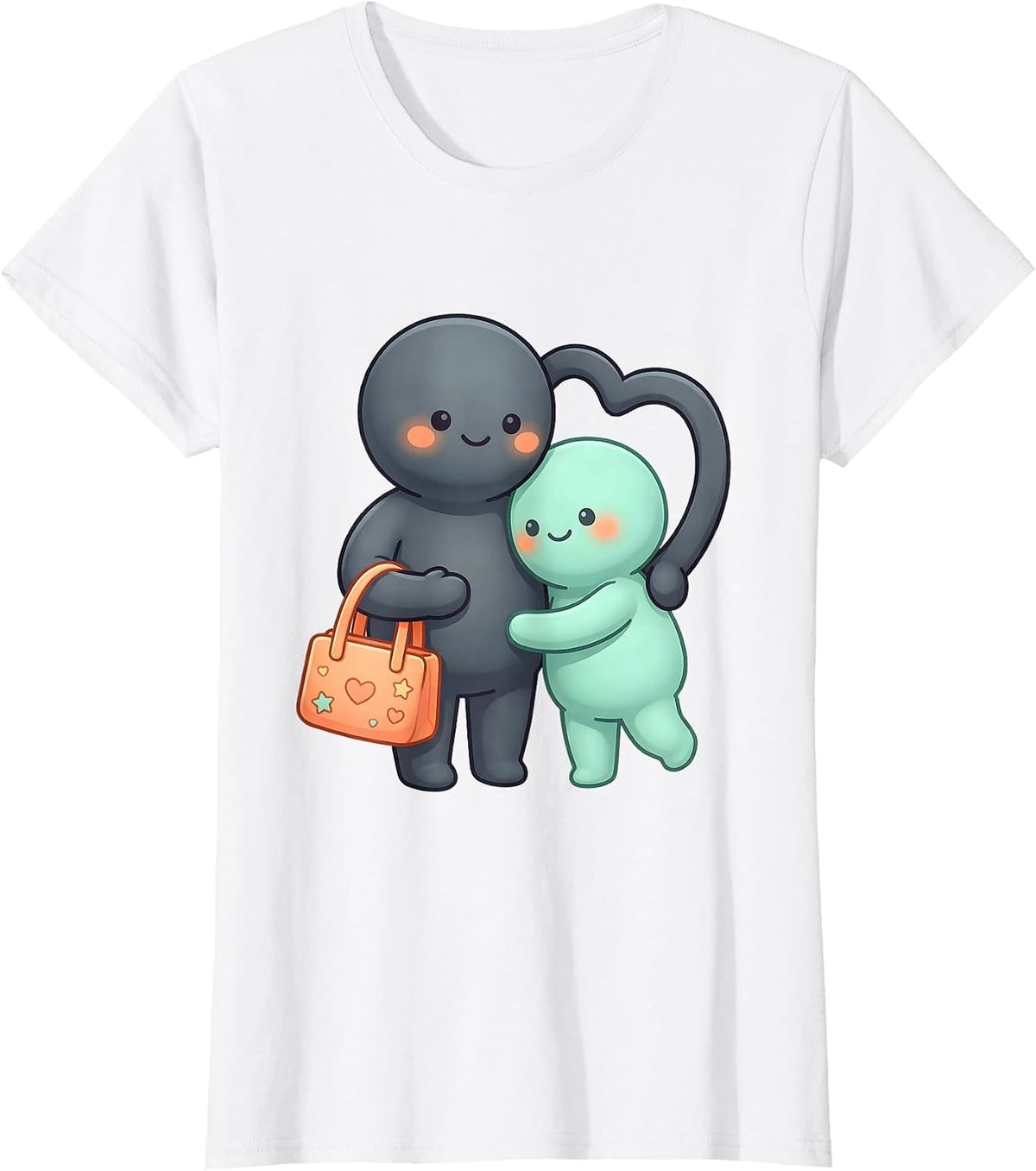Women's Para Support Squad Kawaii Paraeducator Appreciation T-Shirt - White