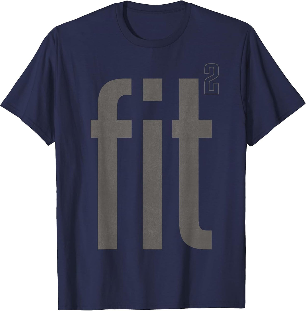 Y2K Fitness Quote Gym Training Discipline Yoga Sport Workout T-Shirt - Navy Blue