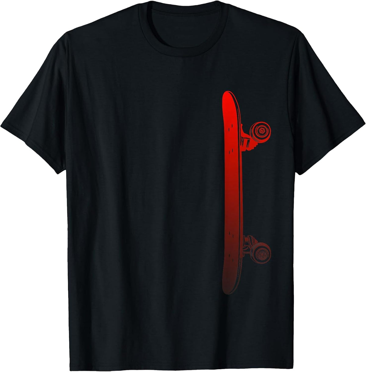 Skateboarding Skateboard Apparel - Skateboarder Skateboard T-Shirt - Black