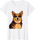 Women's Pembroke Welsh Corgi Sunglasses Dog Lover Humor T-Shirt - White