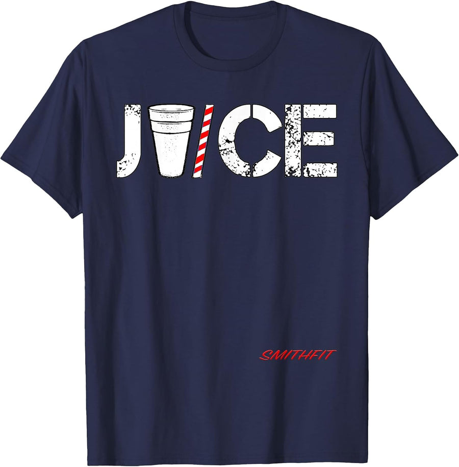 Juice T- Shirt T-Shirt - Navy Blue