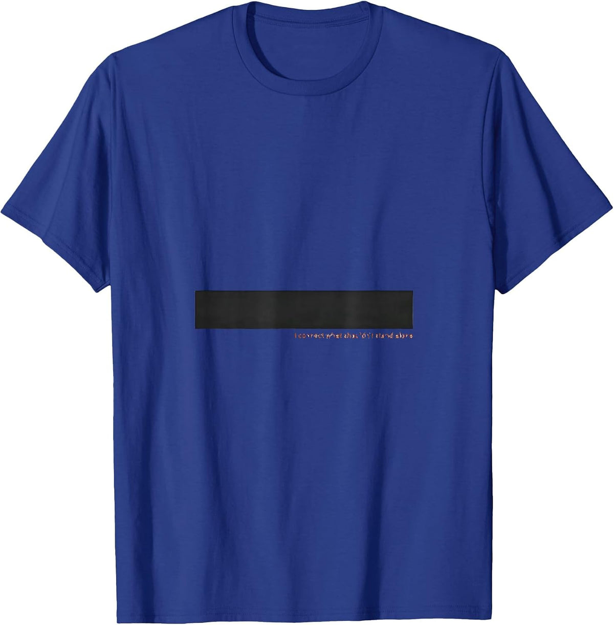 I Connect What Shouldn't Stand Alone Funny Grammar Teacher T-Shirt - Royal Blue