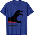 I Know Snapping Turtles Bite. I'm Reaching Anyway. Funny T-Shirt - Royal Blue