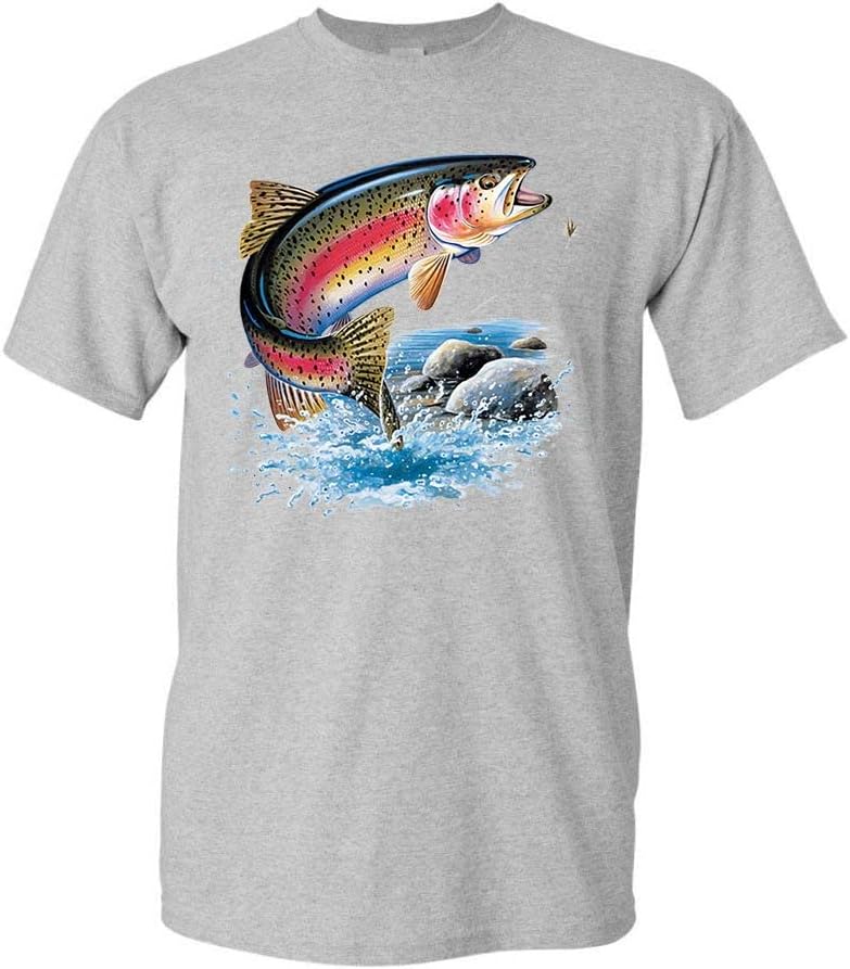 Trout Fishing - Rainbow Trout - Unisex T-Shirt - Sport