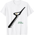Men's See You On The Road Geometric Caribbean Carnival Jamaican T-Shirt - White