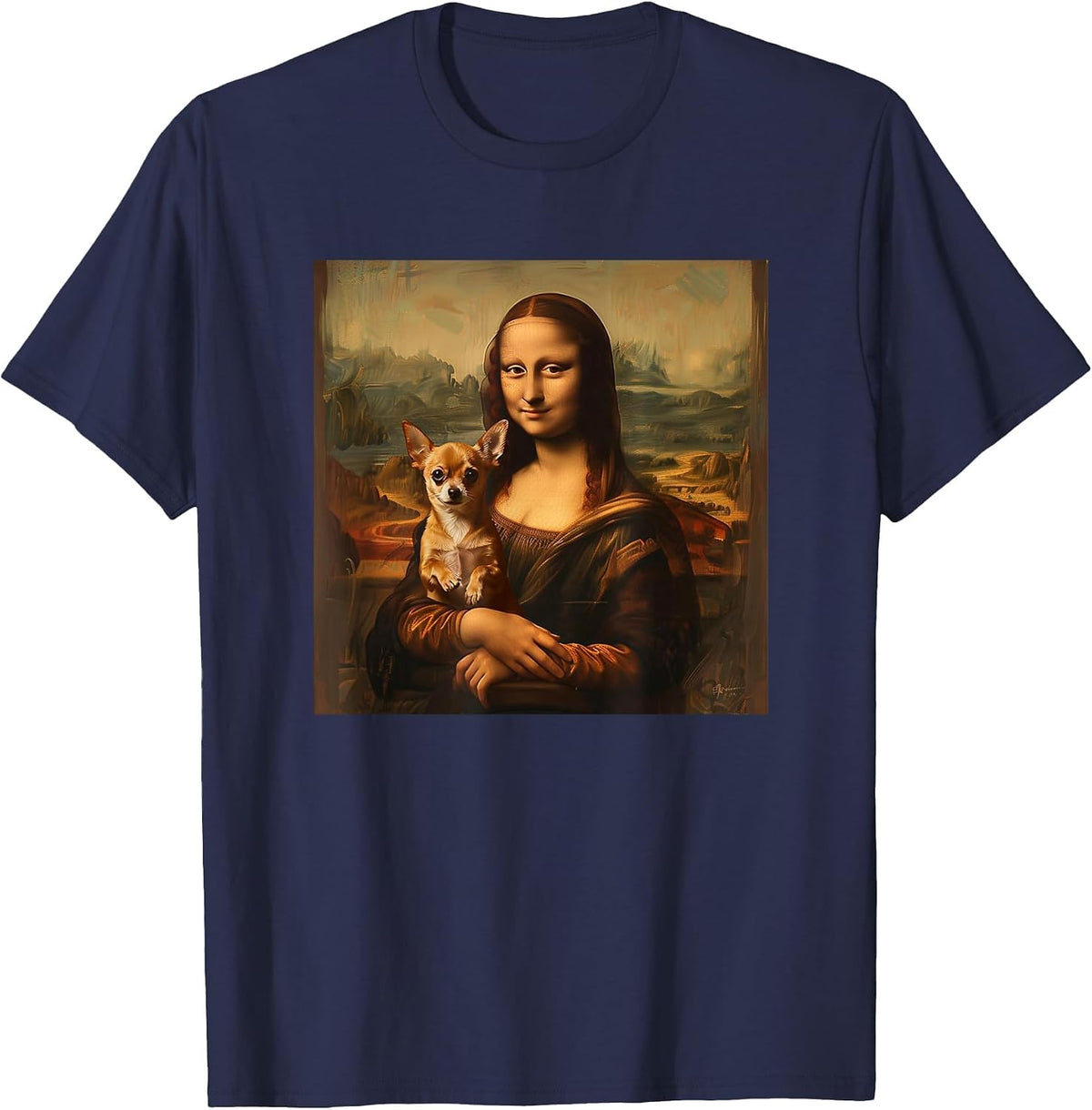 Chihuahuas Shirt Chihuahuas T-Shirt - Navy Blue