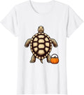 Women's Halloween Turtle Costume Dress-Up Novelty Turtle Lover T-Shirt - White