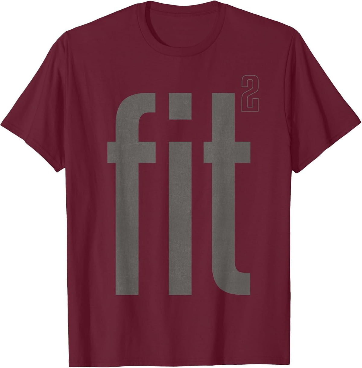 Y2K Fitness Quote Gym Training Discipline Yoga Sport Workout T-Shirt - Burgundy
