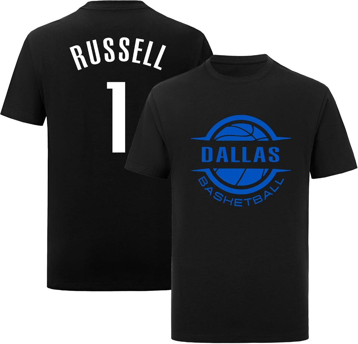 Mens/Women/Kids Basketball T-Shirt No Brand/Logos 100% Cotton - Black-1#