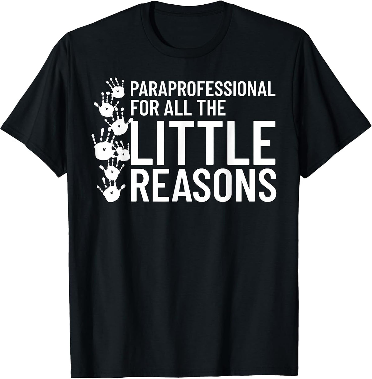 Paraprofessional Educator Teacher para Classroom Assistant T-Shirt - Black