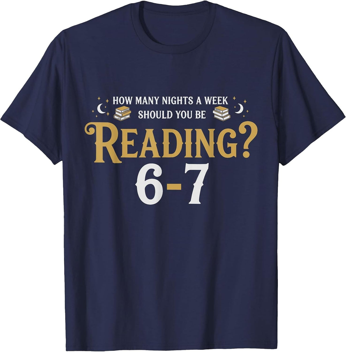 Reading 67 Meme Teacher School Librarian English Teacher T-Shirt - Navy Blue