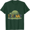 Men's Turtlenap Official Sleepshirt Cute Sleeping Turtle Animal T-Shirt - Dark Green
