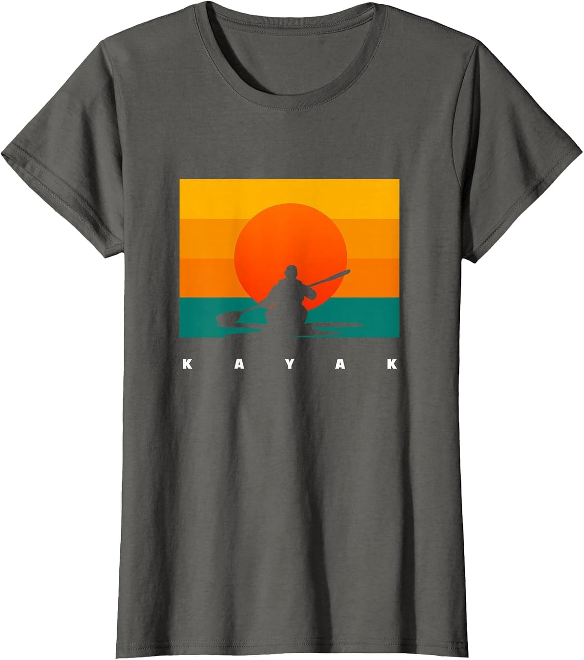 Kayak Apparel - Kayak T-Shirt - Asphalt Grey