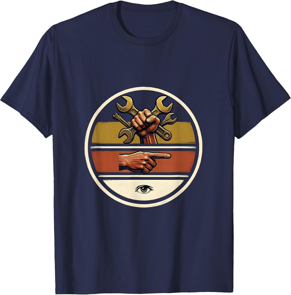 Sealed Rate Board Mechanic Workshop Humor Auto Repair T-Shirt - Navy Blue