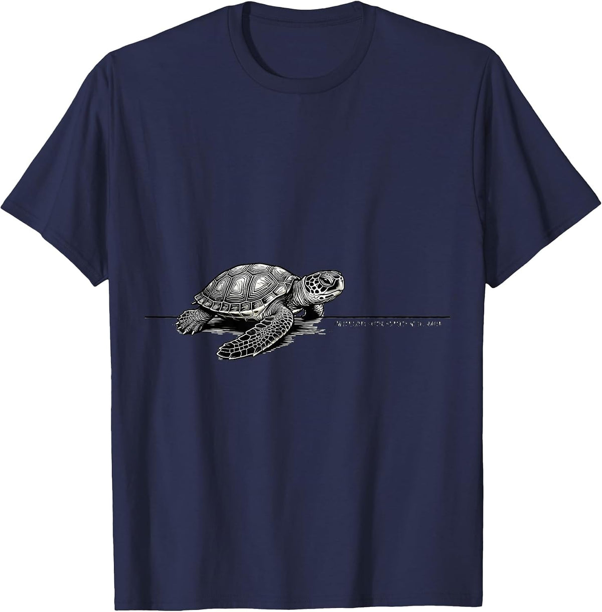 I'm For Every Hatchling Reaching The Water Sea Turtle Lover T-Shirt - Navy Blue