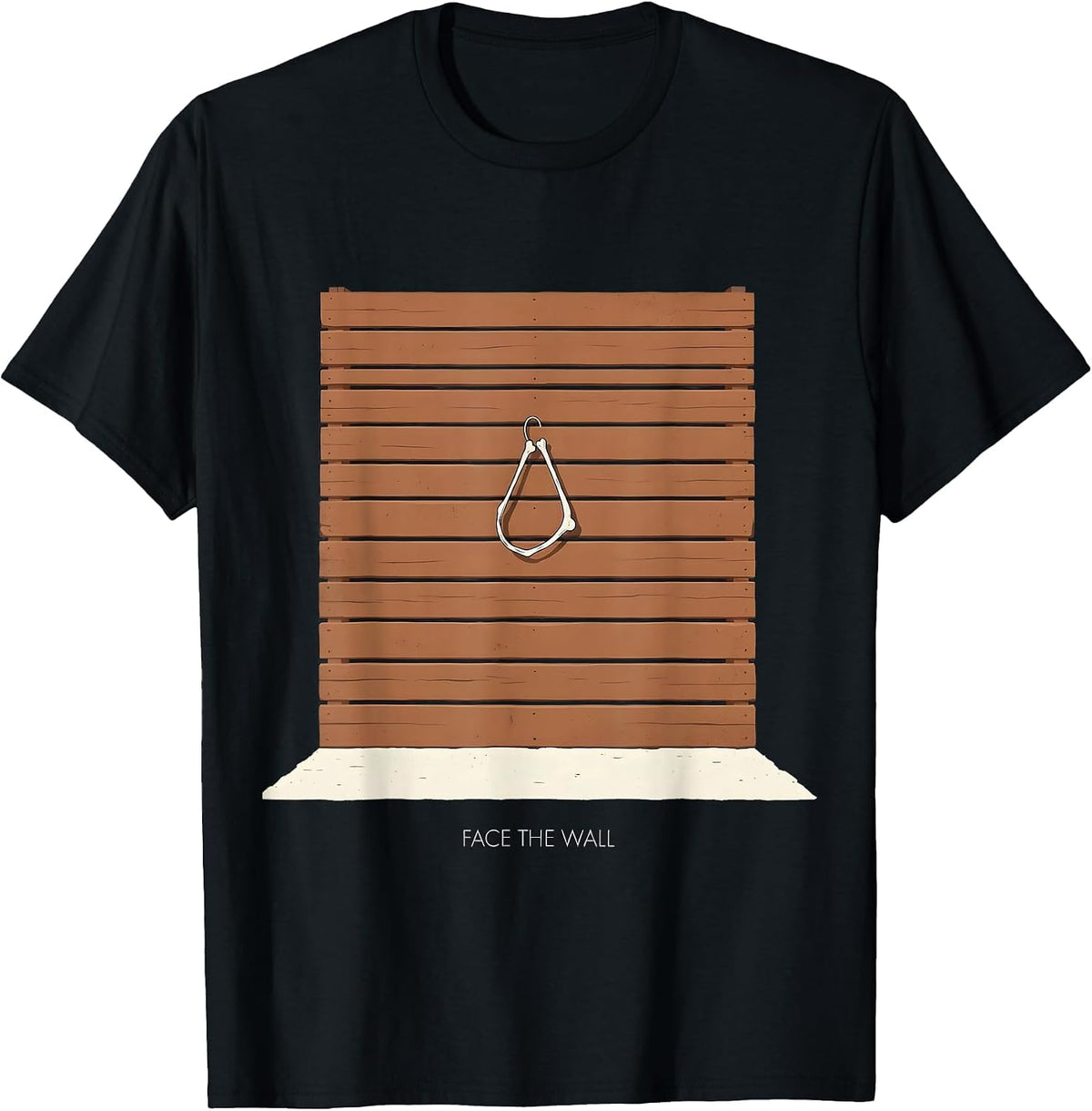 Men's Face The Wall Western Rodeo Heritage Cowgirl Horse Lover T-Shirt - Black
