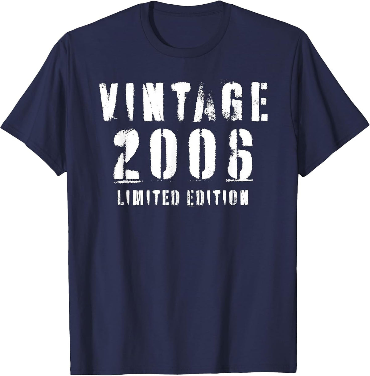 Vintage 2006 Retro Classic – Limited Edition T-Shirt - Navy Blue