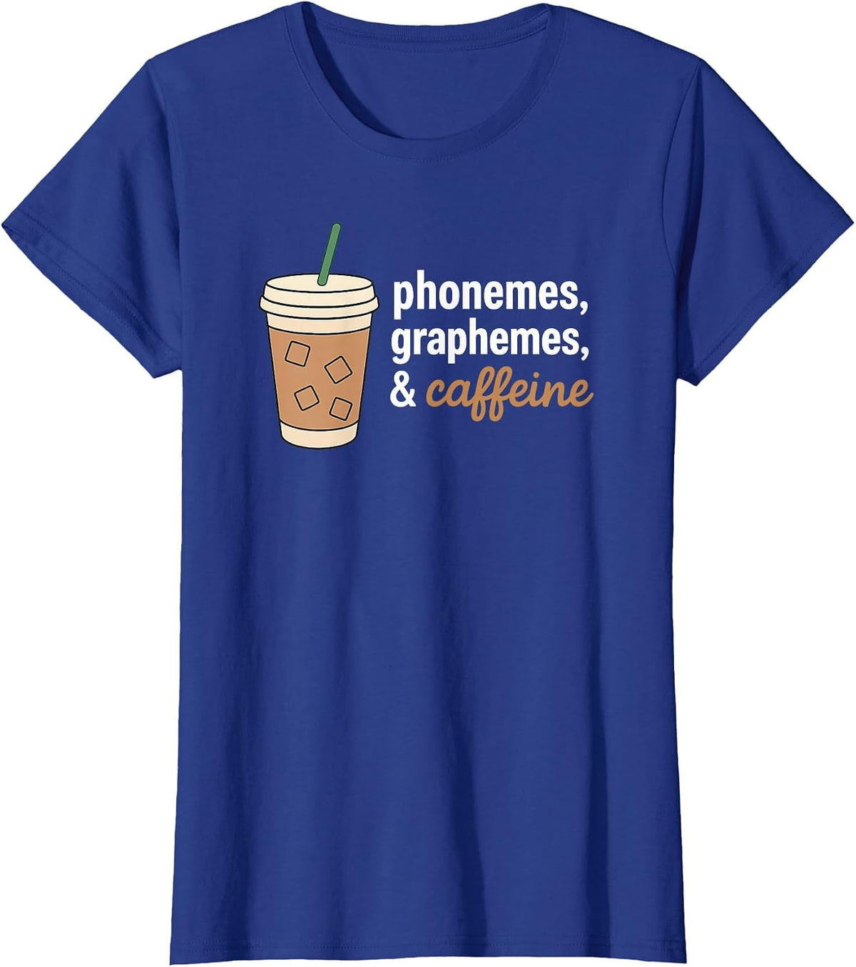 Reading Teacher T-Shirt - Royal Blue