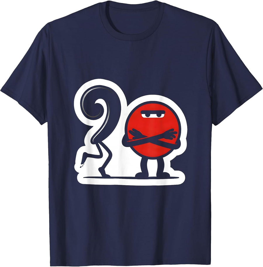Tiny Apostrophe Tiny Period Funny Grammar Teacher Gift T-Shirt - Navy Blue