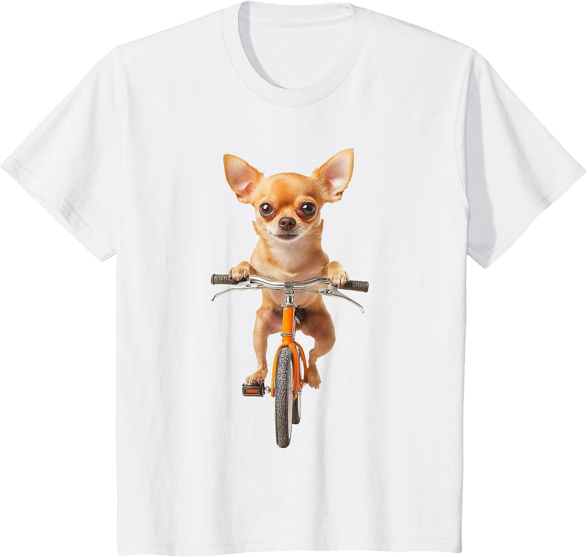 Chihuahua Cycling T-Shirt - White