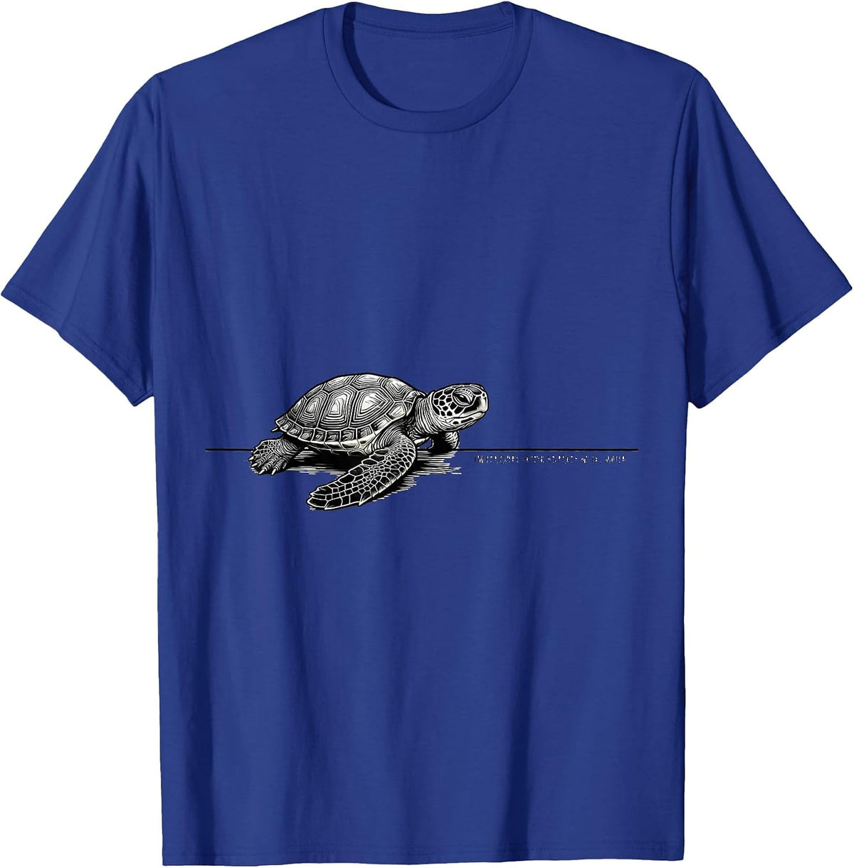 I'm For Every Hatchling Reaching The Water Sea Turtle Lover T-Shirt - Royal Blue