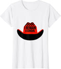 Women's I Remain A Cowgirl Funny Western Cowgirl Rodeo Pride T-Shirt - White