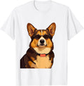Men's Pembroke Welsh Corgi Sunglasses Dog Lover Humor T-Shirt - White