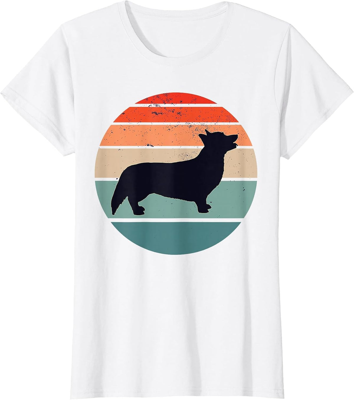 Welsh Corgi Pembroke Welsh Corgi Cardigan T-Shirt - White