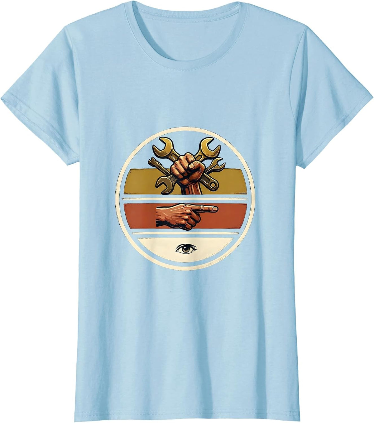 Sealed Rate Board Mechanic Workshop Humor Auto Repair T-Shirt - Baby Blue