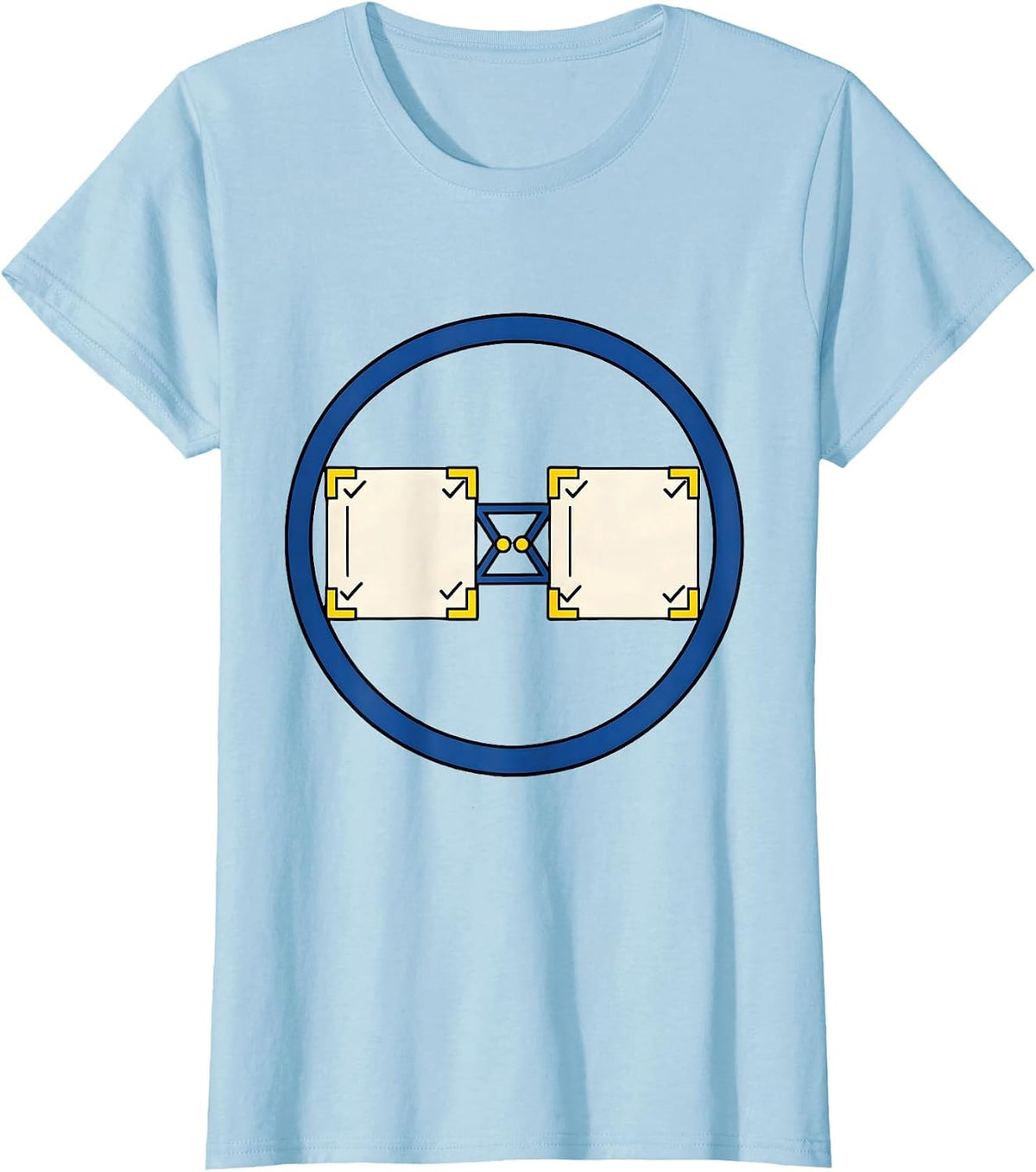 Periodic Table Bond Humor Science Enthusiast Gift T-Shirt - Baby Blue