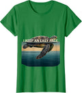Women's I Keep An Easy Pace Sea Turtle Ocean Animal Lover Casual T-Shirt - Kelly Green