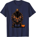Low Turtle Ghost Halloween Costume Novelty T-Shirt - Navy Blue