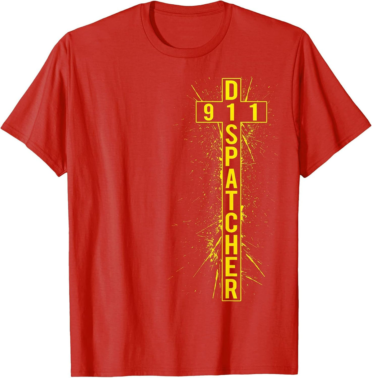 Christian 911 Dispatcher T-Shirt - Red