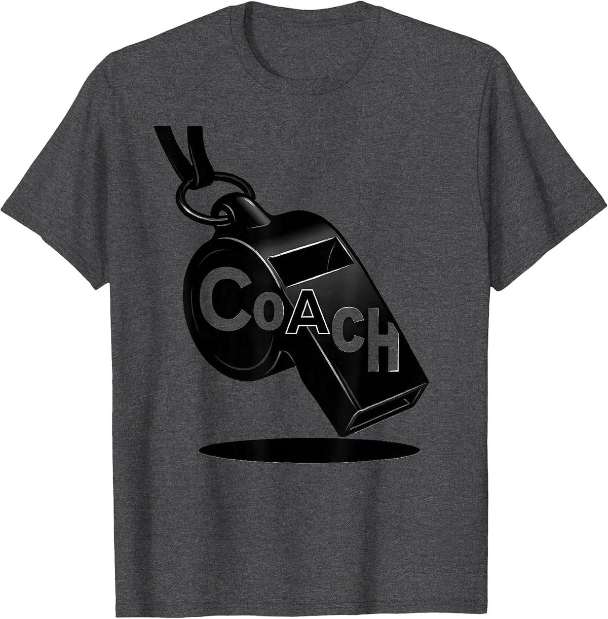 Men's CoAcH Funny Chemistry Teacher Science Geek Gift T-Shirt - Dark Heather Grey
