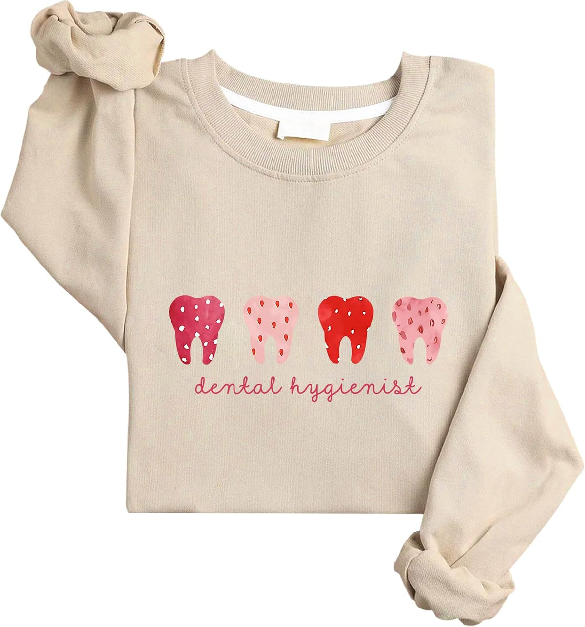 Dental Hygienist Valentines Sweatshirt Dental Hygienist Sweatshirt - Khika