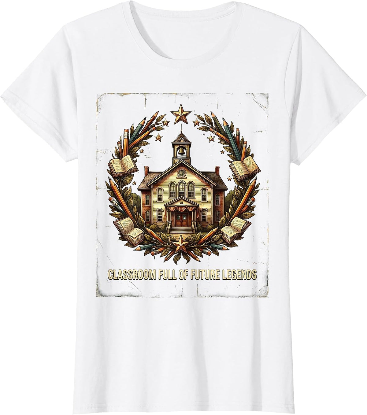 2nd Grade Teacher Classroom Full of Future Legends T-Shirt - White