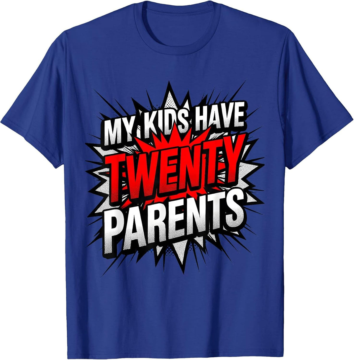 Men's My Kids Have Twenty Parents Preschool Teacher T-Shirt - Royal Blue