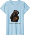 Women's Big Sister Of The Birthday Capybara Kawaii Girl Cute Animal T-Shirt - Baby Blue